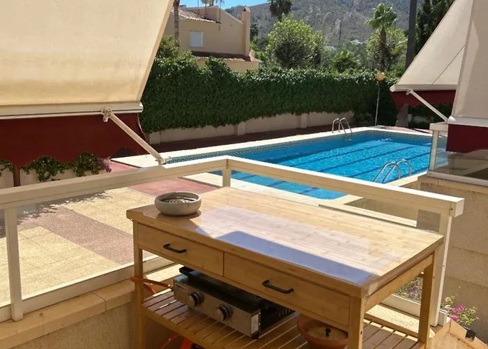 Mon Petit Paradis A Albir Апартаменты Альбир